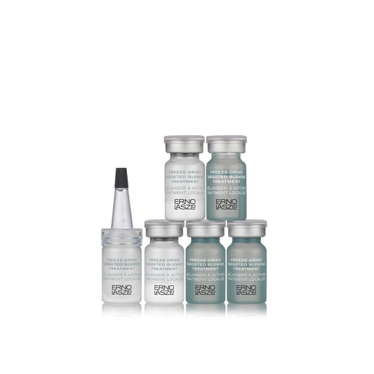 Erno Laszlo Freeze-Dried Targeted Blemish Treatment Set 6 Pieces (This treatment set includes:
3x Liquid Activator
3x Powder Activator)