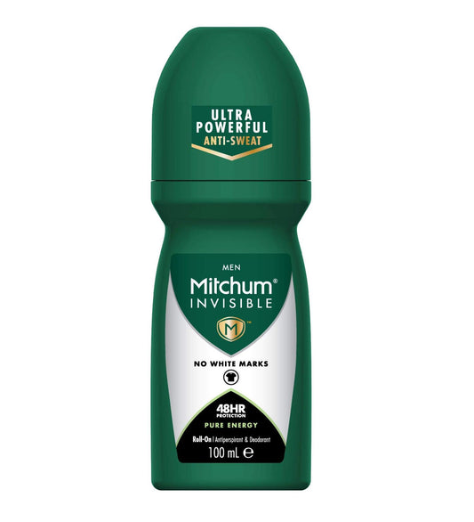 Mitchum Invisible 48HR Pure Energy Roll On 100ml