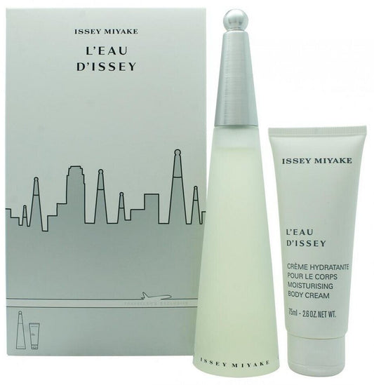 Issey Miyake L'eau d'Issey Gift Set 100ml EDT + 75ml Body Lotion