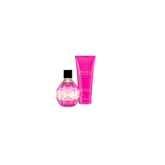 Jimmy Choo Rose Passion Gift Set 60ml EDP - 100ml Body Lotion