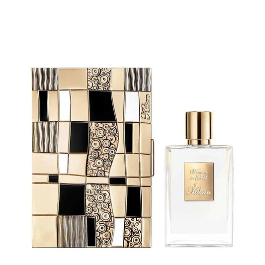 By Kilian Woman In Gold Eau de Parfum 50ml Refillable Spray - Clutch