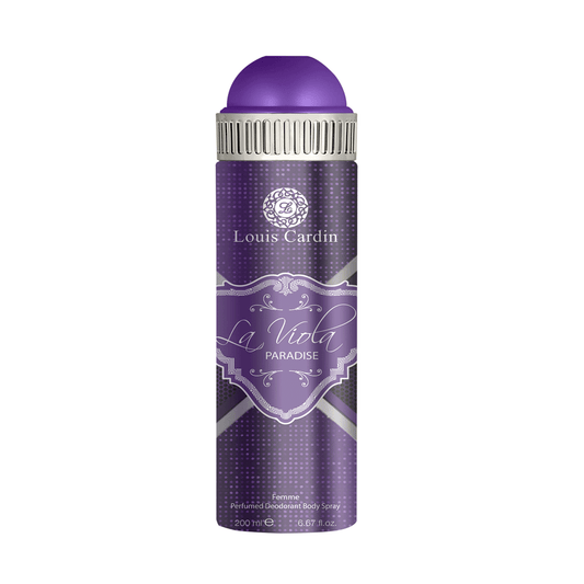 Louis Cardin La Viola Paradise Perfumed Deodorant Body Spray 200ml
