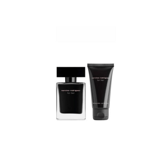 Narciso Rodriguez for Her Gift Set 50ml EDT - 50ml Body Lotion