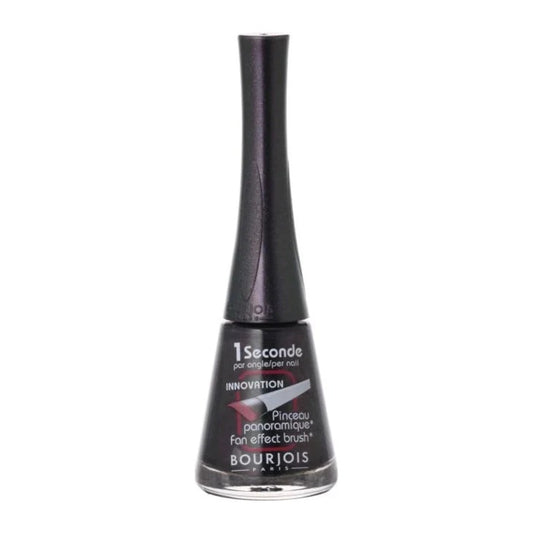 Bourjois 1 Seconde Nail Polish 8ml - Charcoal Shimmer