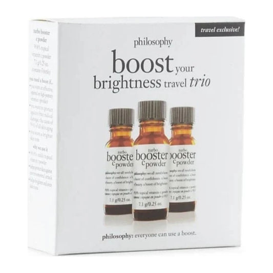 Philosophy Boost Your Brightness Trio Set 3x 7.1g Philosophy Turbo Booster C