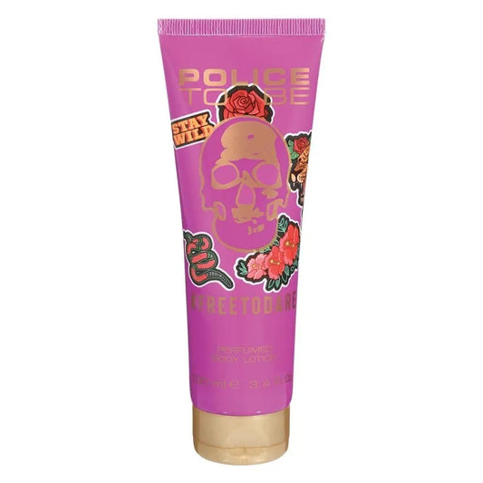 Police To Be #Freetodare Women Gift Set : EDP - 40ml Spray +40ml - Body Lotion 100ml