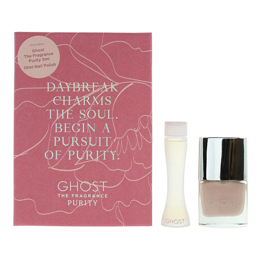 Ghost Purity Gift Set 5ml EDT - 10ml Nail Polish