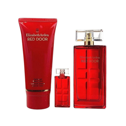 Elizabeth Arden Red Door Gift Set 50ml EDT - 100ml Body Lotion - 5ml Perfume