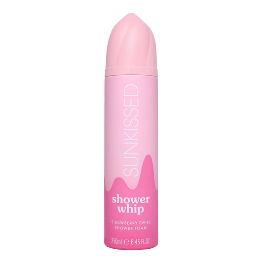 Sunkissed Shower Whip Strawberry Swirl Shower Foam 250ml