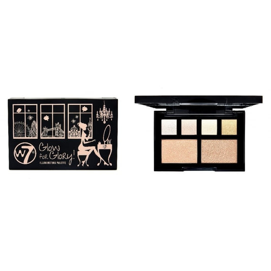 W7 Glow for Glory Illuminating Palette 5g