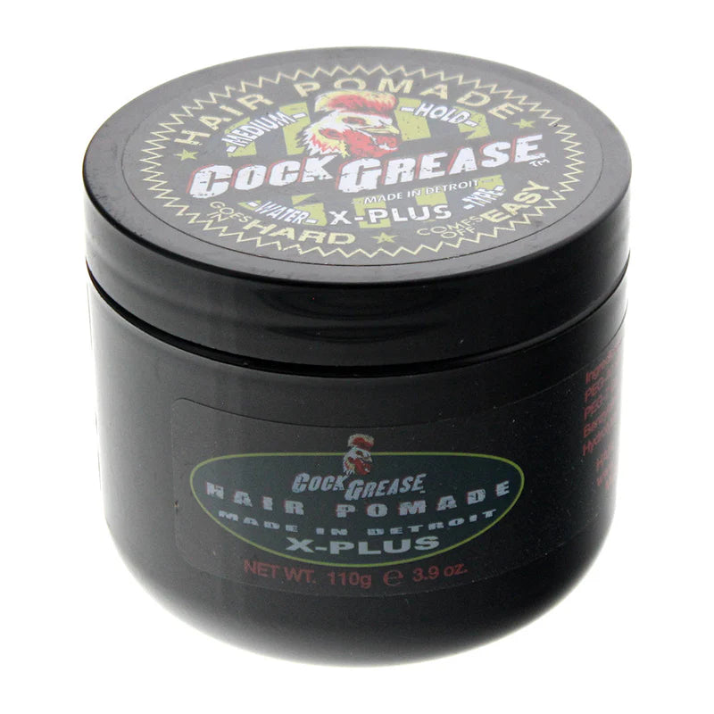 Cock Grease Medium Hold Water Type Hair Pomade for Styling and Shine Long-Lasting Hold