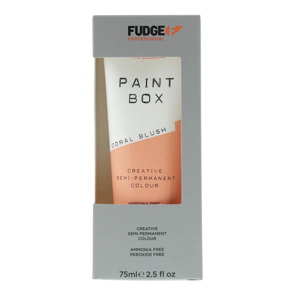 Fudge Professional Hair Colour Paint Box 75ml Creative Semi-Permanent Hair Dye Range