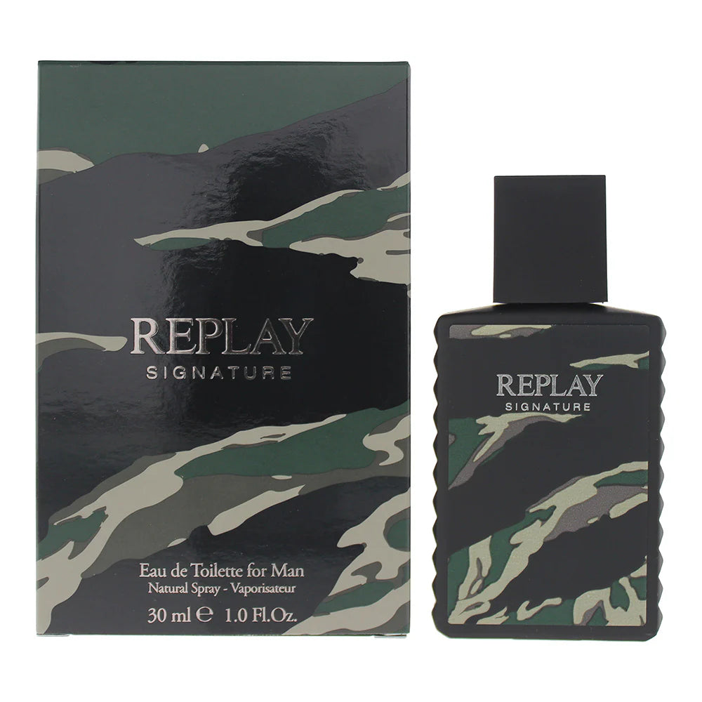Replay Signature for Men Eau de Toilette Fragrance Spray