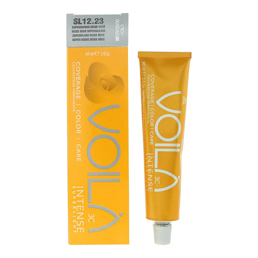 Intercosmo Voila Intense Hair Color 60ml Professional Permanent Hair Dye Range
