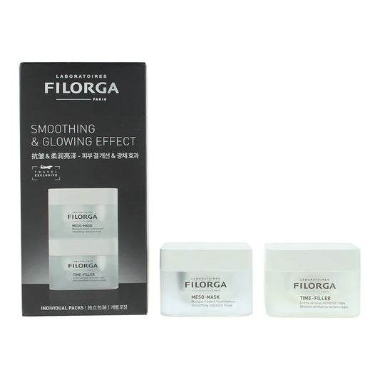 Filorga Smoothing Glowing Effect Travel Gift Set 50ml Cream - 50ml Face Mask