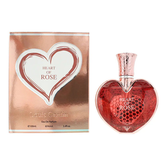 Louis Cardin Heart Of Rose Eau De Parfum 100ml Spray