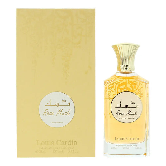 Louis Cardin Rose Musk Eau De Parfum 100ml Spray