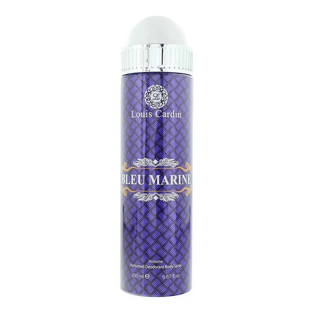 Louis Cardin Bleu Marine Homme Perfumed Deodorant Body Spray 200ml