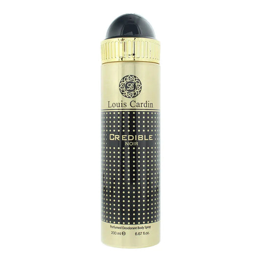 Louis Cardin Credible Noir Perfumed Deodorant Body Spray 200ml