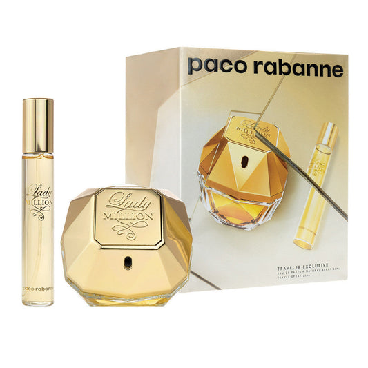 Paco Rabanne Lady Million Gift Set 50ml EDP - 10ml EDP