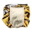 Bags Unlimited Sequin Make Up Bag - Gold