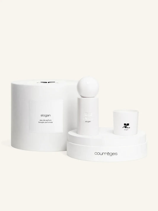 Courrèges Seconde Peau Gift Set 100ml Edp + 75g Candle