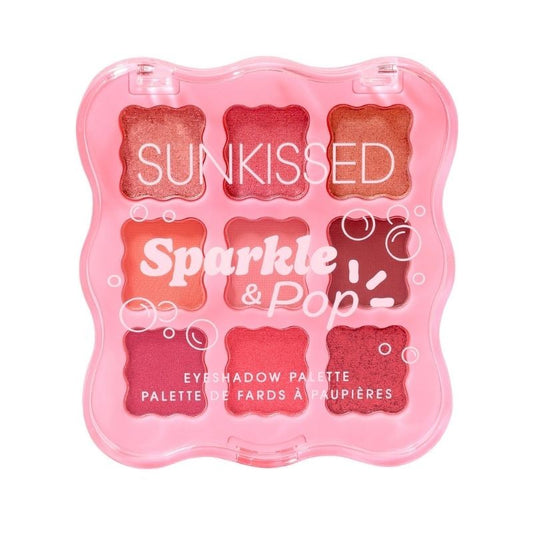 Sunkissed Sparkle & Pop Eyeshadow Palette - 9 Shades