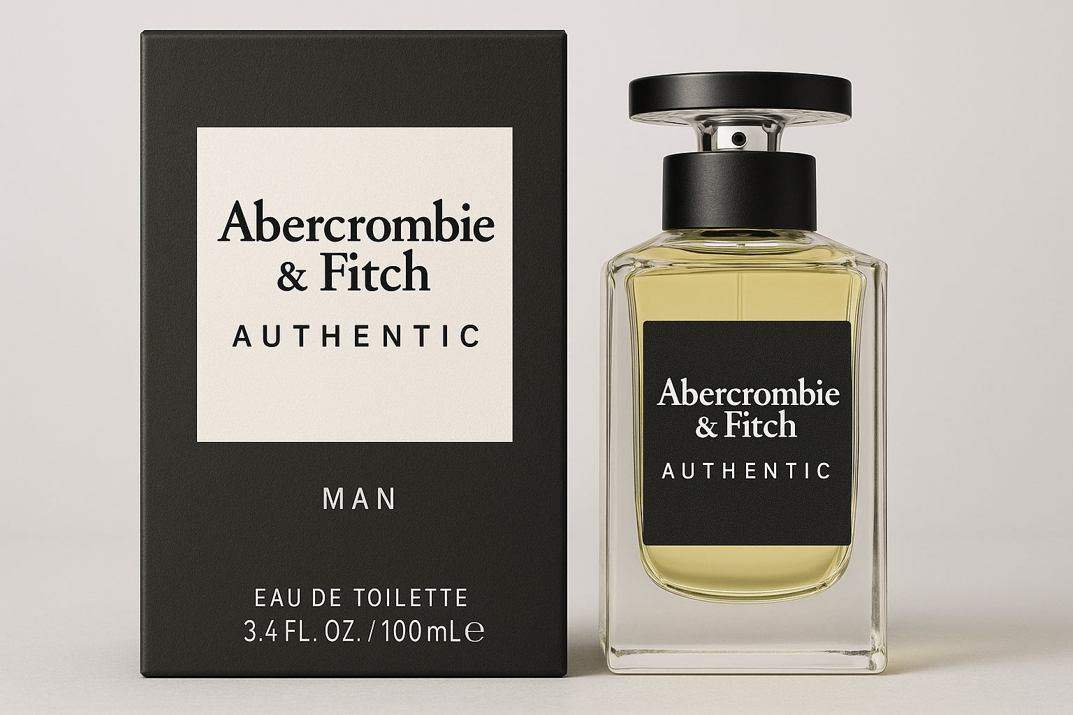 Abercrombie & Fitch Authentic Man Eau de Toilette 100ml Spray