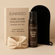 Sunkissed Pure Glow Collection Tanning Gift Set - Ultra Dark Tan + Mitt + Headband