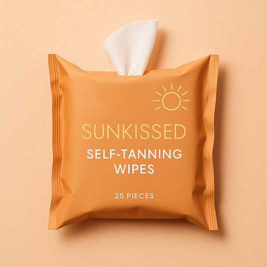 Sunkissed Self-Tanning Wipes - 25 Pieces