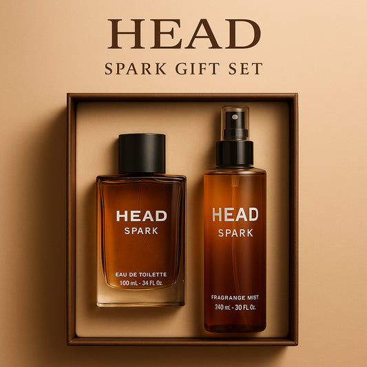 Head Spark Gift Set: EDT 100ml - Fragrance Mist 240ml