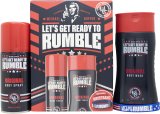 Michael Buffer Let's Get Ready To Rumble Gift Set 250ml Shower Gel + 150ml Body Spray + Wristband