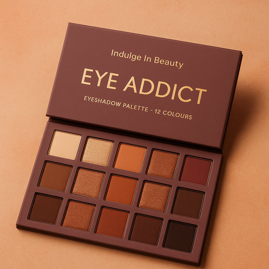 Indulge In Beauty Eye Addict Eyeshadow Palette - 12 Colours