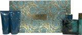 Versace Eros Parfum Gift Set 100ml EDP + 10ml EDP + 75ml Shower Gel + 75ml Aftersahve Balm