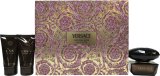 Versace Crystal Noir Gift Set 50ml EDP + 50ml Body Lotion + 50ml Shower Gel