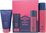 Umbro Defiant Gift Set 150ml Body Spray + 150ml Body Wash