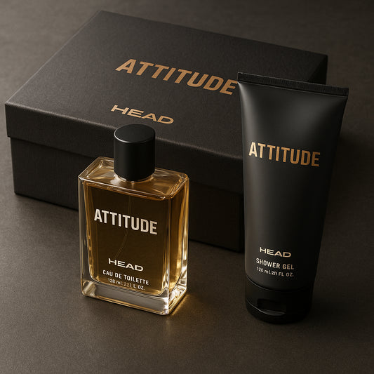 Head Attitude Gift Set: EDT 100ml - Shower Gel 150ml