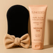 Sunkissed Pure Glow Collection Tanning Gift Set - Medium Tan + Mitt + Headband