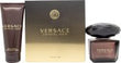 Versace Crystal Noir Gift Set 90ml EDP + 100ml Body Lotion