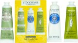 L'Occitane en Provence Travel Exclusive Hand Cream Collection 3 x 30ml Almond + Verbena + Shea Butter