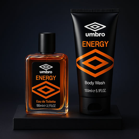 Umbro Energy Gift Set 100ml EDT + 150ml Body Wash