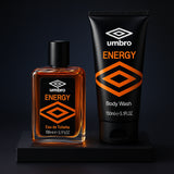 Umbro Energy Gift Set 100ml EDT + 150ml Body Wash
