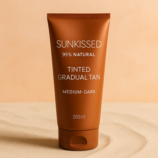 Sunkissed 95 Percent Tinted Gradual Tan 200ml - Medium-Dark