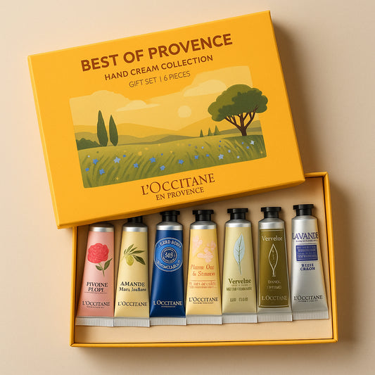 L'Occitane en Provence Best Of Provence Hand Cream Collection Gift Set 6 Pieces