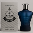 *myvibefragrances Crew For Men Eau de Cologne 100ml Spray