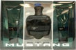 Mustang Green Gift Set 100ml EDT + 100ml Aftershave Balm + 100ml Body Wash