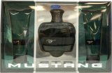 Mustang Green Gift Set 100ml EDT + 100ml Aftershave Balm + 100ml Body Wash