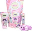 Q-Ki Glam Collection Gift Set Hair Scrunchie + Lip Gloss + Hand Cream