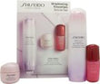 Shiseido Brightening Essentials Eye Gift Set 50ml Power Infusing Concentrate + 15ml Eye Cream + 15ml Gel Cream + Power Brightening Mask