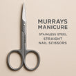 Murrays Manicure Stainless Steel Straight Nail Scissors